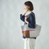 TRICOTE/HALF MESH KNIT BAG